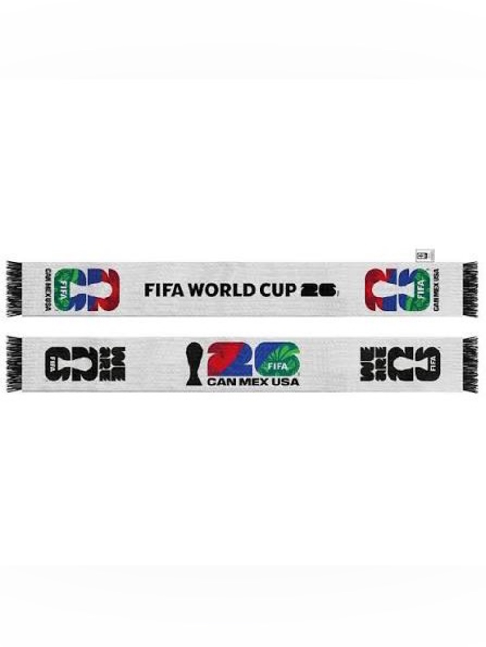 FIFA World Cup 2026 63" Scarf FIFA Official USA MEX CANADA 2026 NEW WITH TAGS